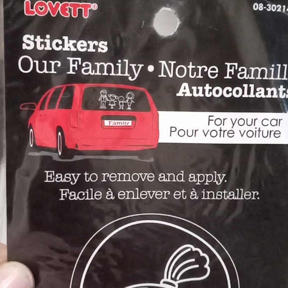 4 Family Car Decals - Picture 3 of 4